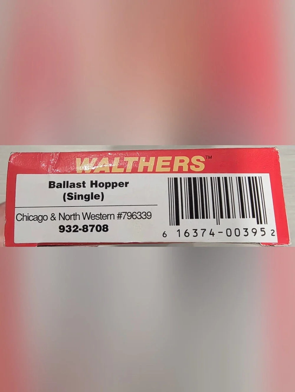 Walthers N Scale Chicago & Northwestern Ballast Hopper